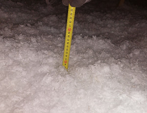 Zateplení stropu bungalovu s vazníkovou střešní konstrukcí